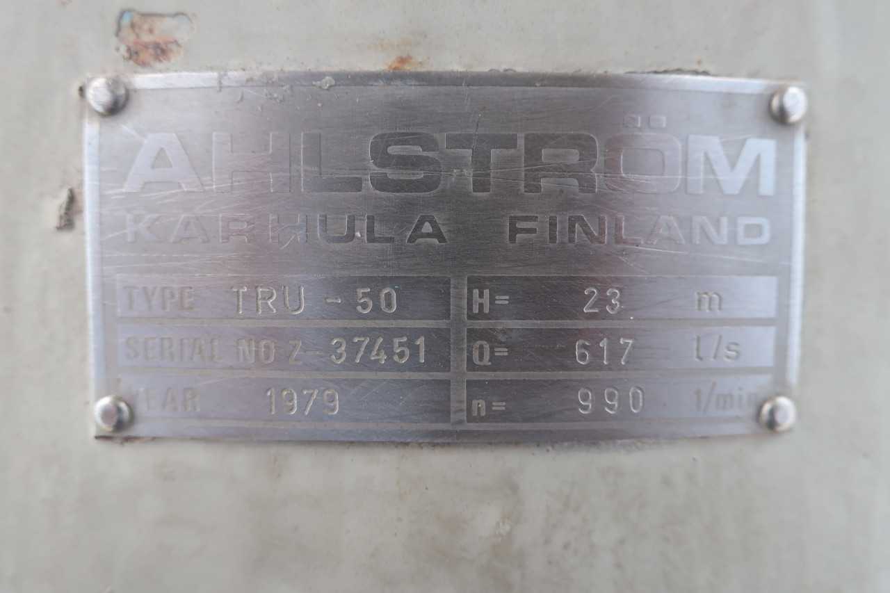 AHLSTROM TRU-50 CENTRIFUGAL PUMP - CENTRIFUGAL PUMP