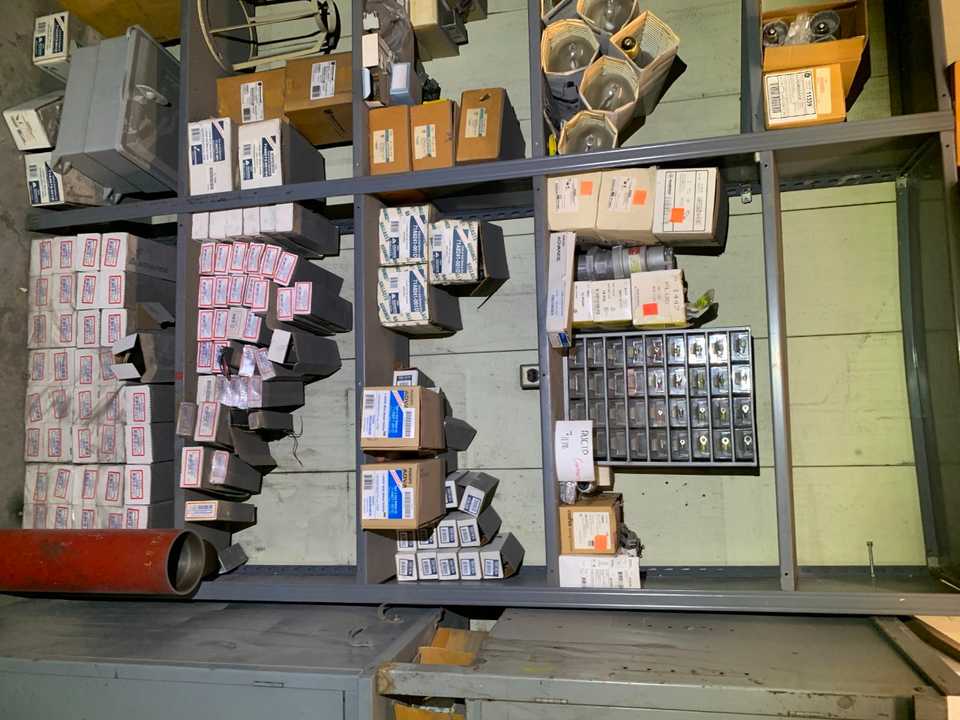 CONTENTS OF SHELVING - ELECTRICAL COMPONENTS