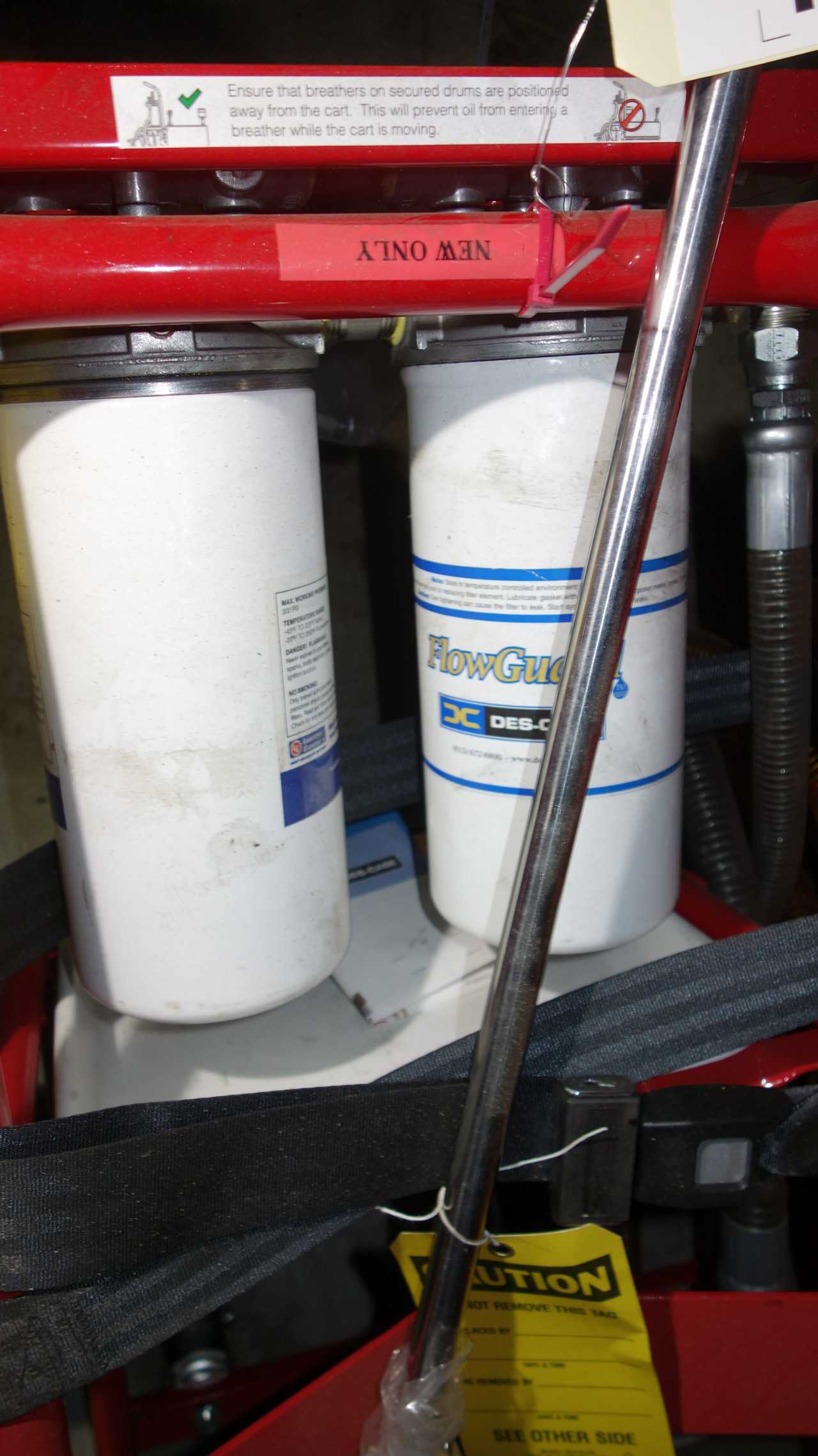 DES-CASE LEDF05EB1JB01005 DRUM FILTER CART WITH PUMP 115V - PUMPS