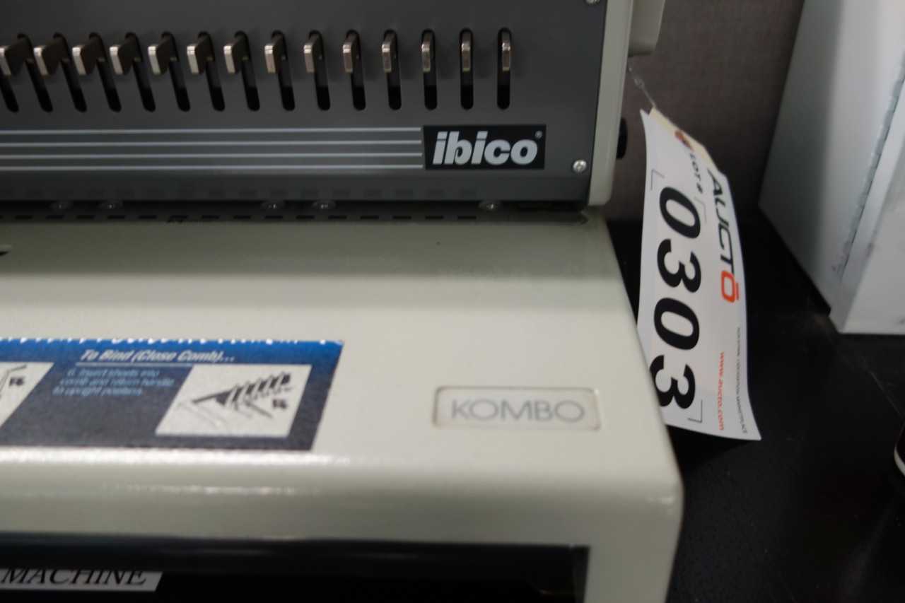 Ibico Kombo Adjustable plastic comb binding system (DELAYED REMOVAL) - PROCESS EQUIPMENT