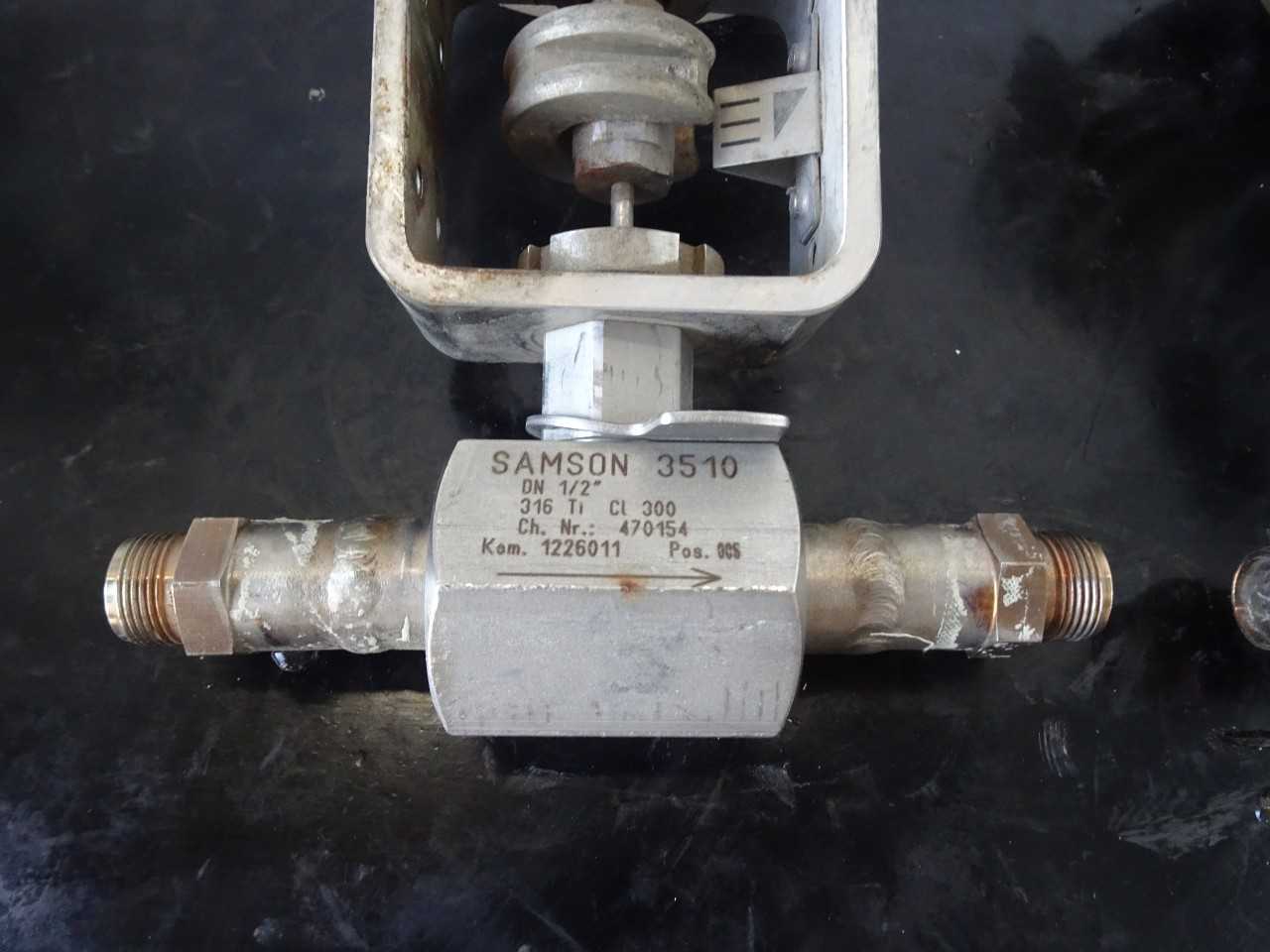 SAMSON 3510 STAINLESS CONTROL VALVES - CONTROL VALVE