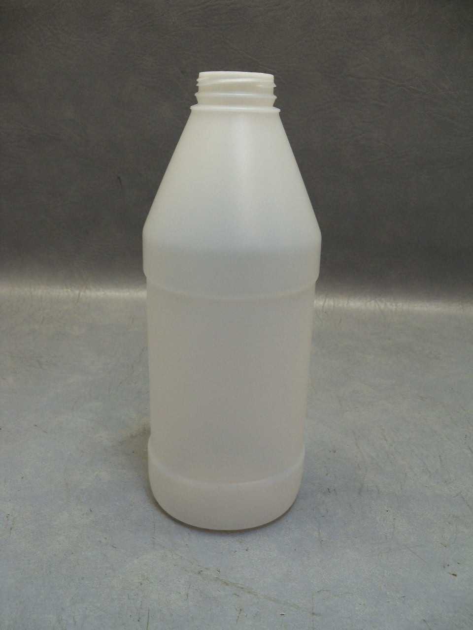 Crate of Plastic Bottles 3 inches bottom 8 inches tall NEW - ELECTRICAL COMPONENTS