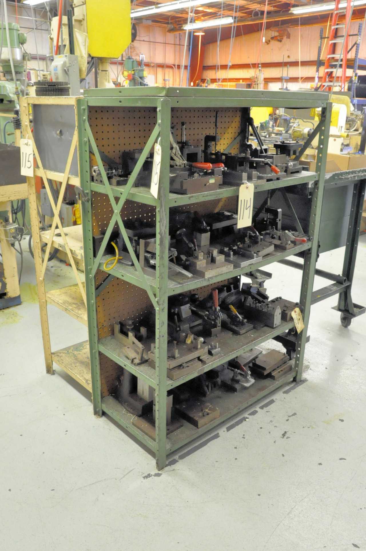Lot-(2) Sections Shelving 58"H X 38"W X 18"D, (Contents Not - SHELVING