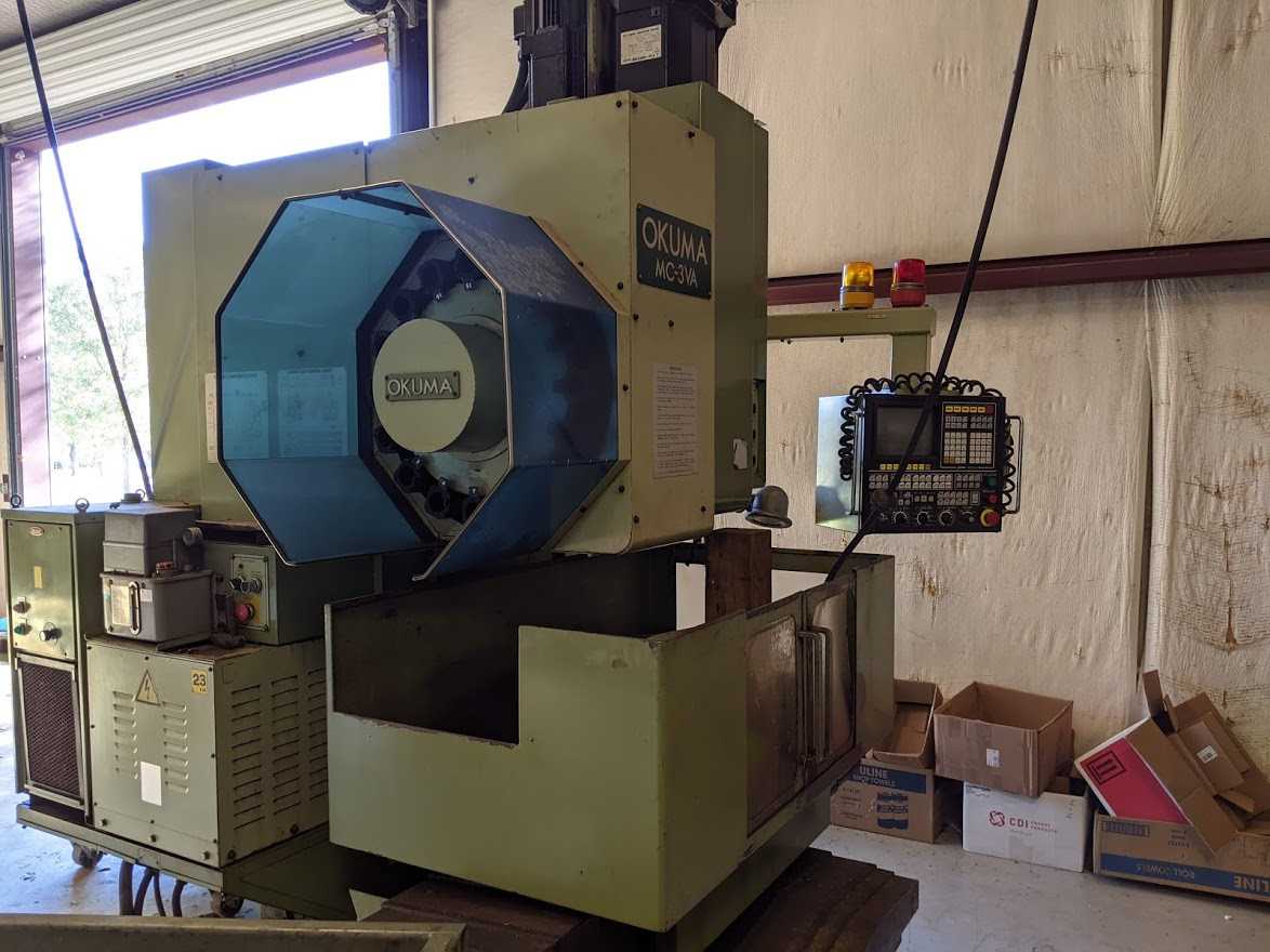 Okuma MC3VA CNC Machining Center - MACHINING CENTERS