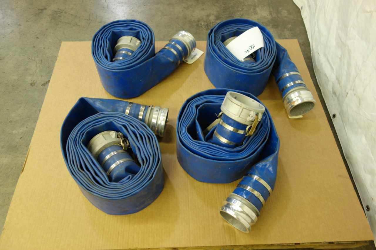 LOT OF 4 ALLIANCE DXP400 DISCHARGE HOSE ASSEMBLIES - HOSE