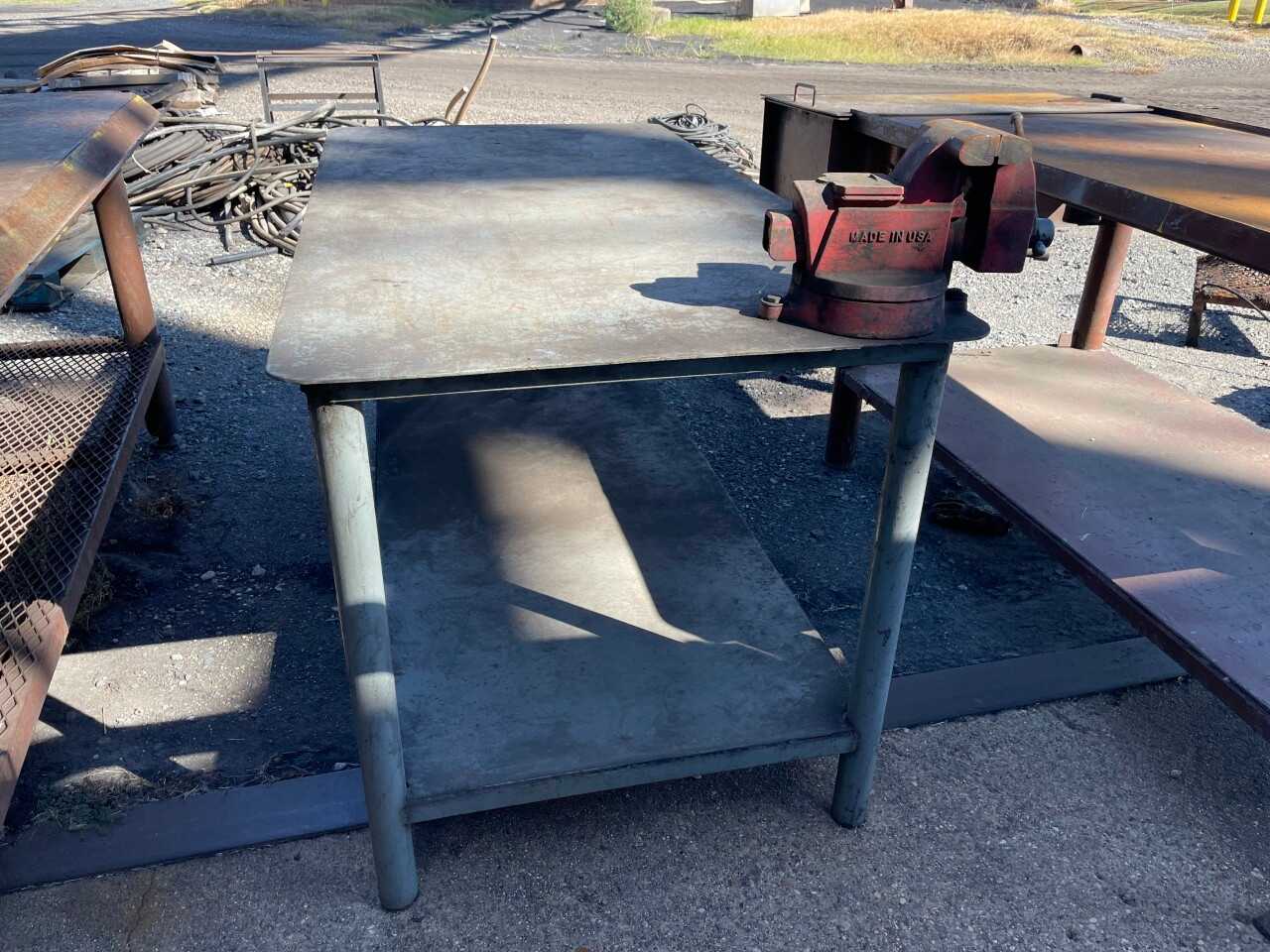 Steel Table with Vice - MISCELLANEOUS