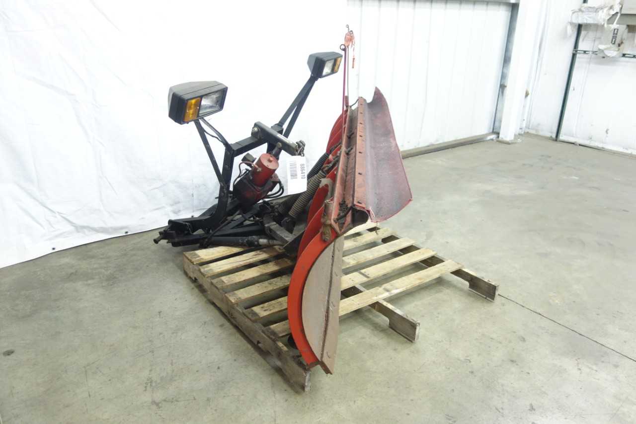 WESTERN 7-1/2 FT PRO-PLOW SERIES 2 STRAIGHT BLADE SNOW PLOW ATTACHMENT - CONSTRUCTION EQUIPMENT ATTACHMENTS