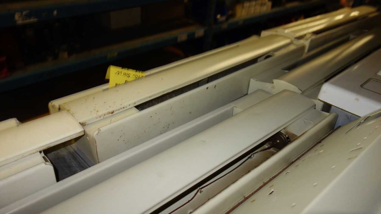 CONTENTS OF SHELF, ASSORTED HEATING DEVICES - HVAC EQUIPMENT
