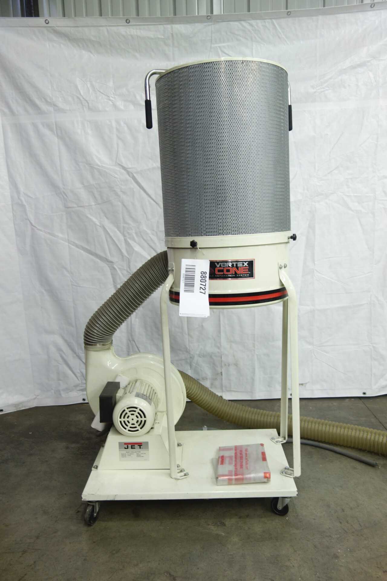 JET VORTEX CONE DC-1200VX-3 DUST COLLECTOR - DUST COLLECTOR JET VORTEX CONE DC-1200VX-3 DUST COLLECTOR - DUST COLLECTOR
