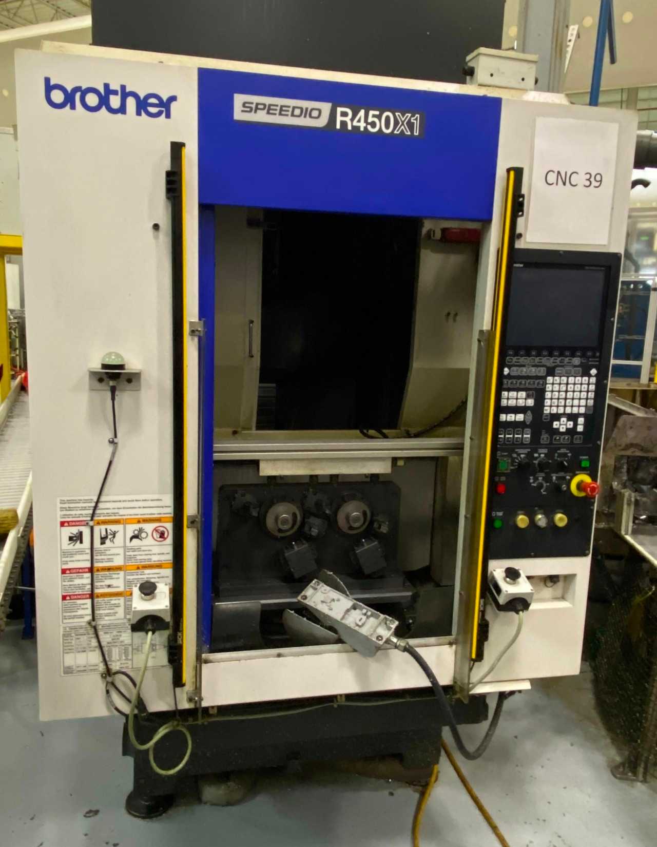 BROTHER R450X1 SPEEDIO 2018 DRILL TAP CNC - CNC MACHINING CENTERS BROTHER R450X1 SPEEDIO 2018 DRILL TAP CNC - CNC MACHINING CENTERS