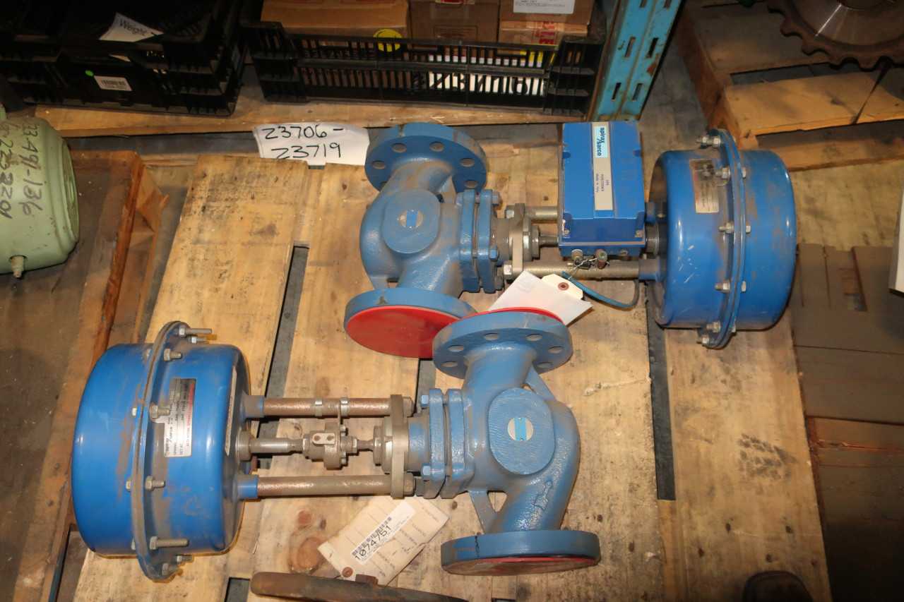 LOT OF 2 SPIRAX SARCO CONTROL VALVES KE43 - CONTROL VALVE
