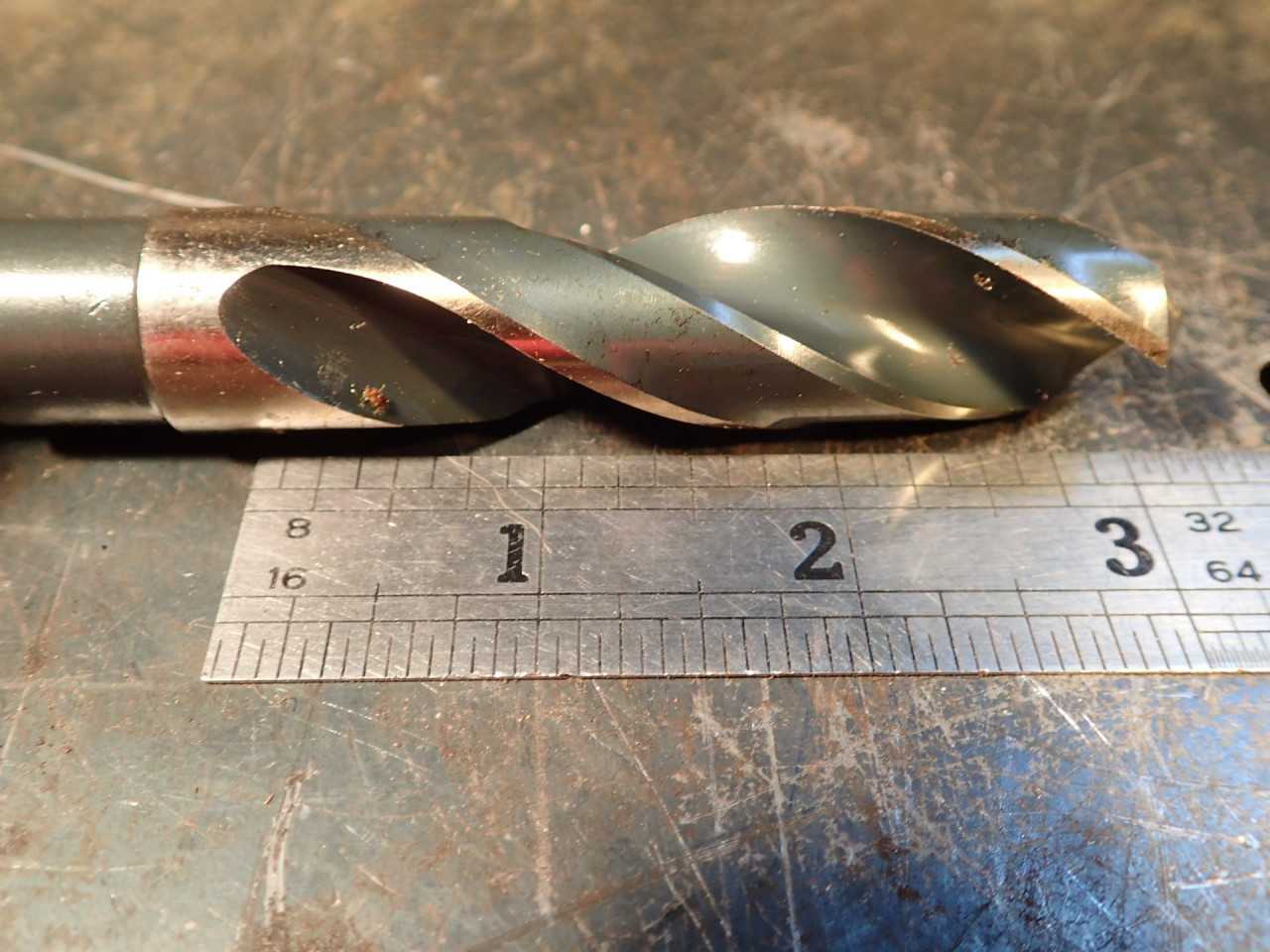 Drillco Silver & Deming S&D Nitro Reduced Shank Drill Bit 3/4" Dia 1/2 Shank USA - MACHINING EQUIPMENT PARTS