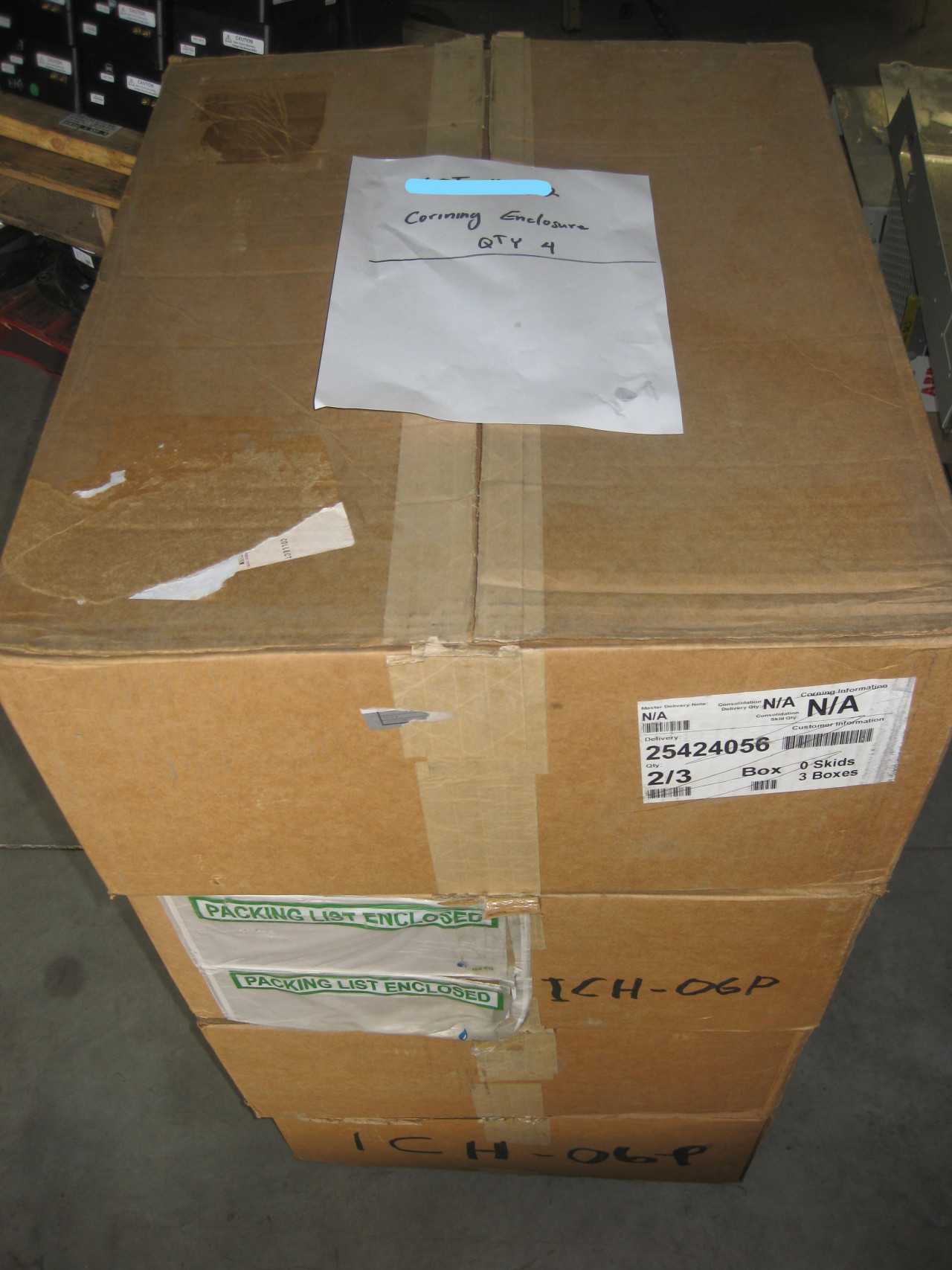 Coring enclosures QTY 4 - MISCELLANEOUS