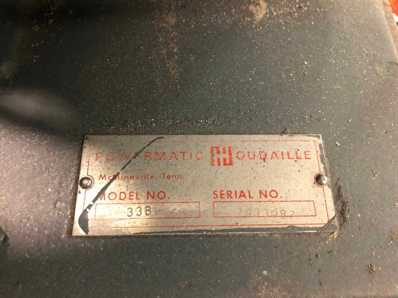 Powermatic Belt Sander - GRINDING MACHINES