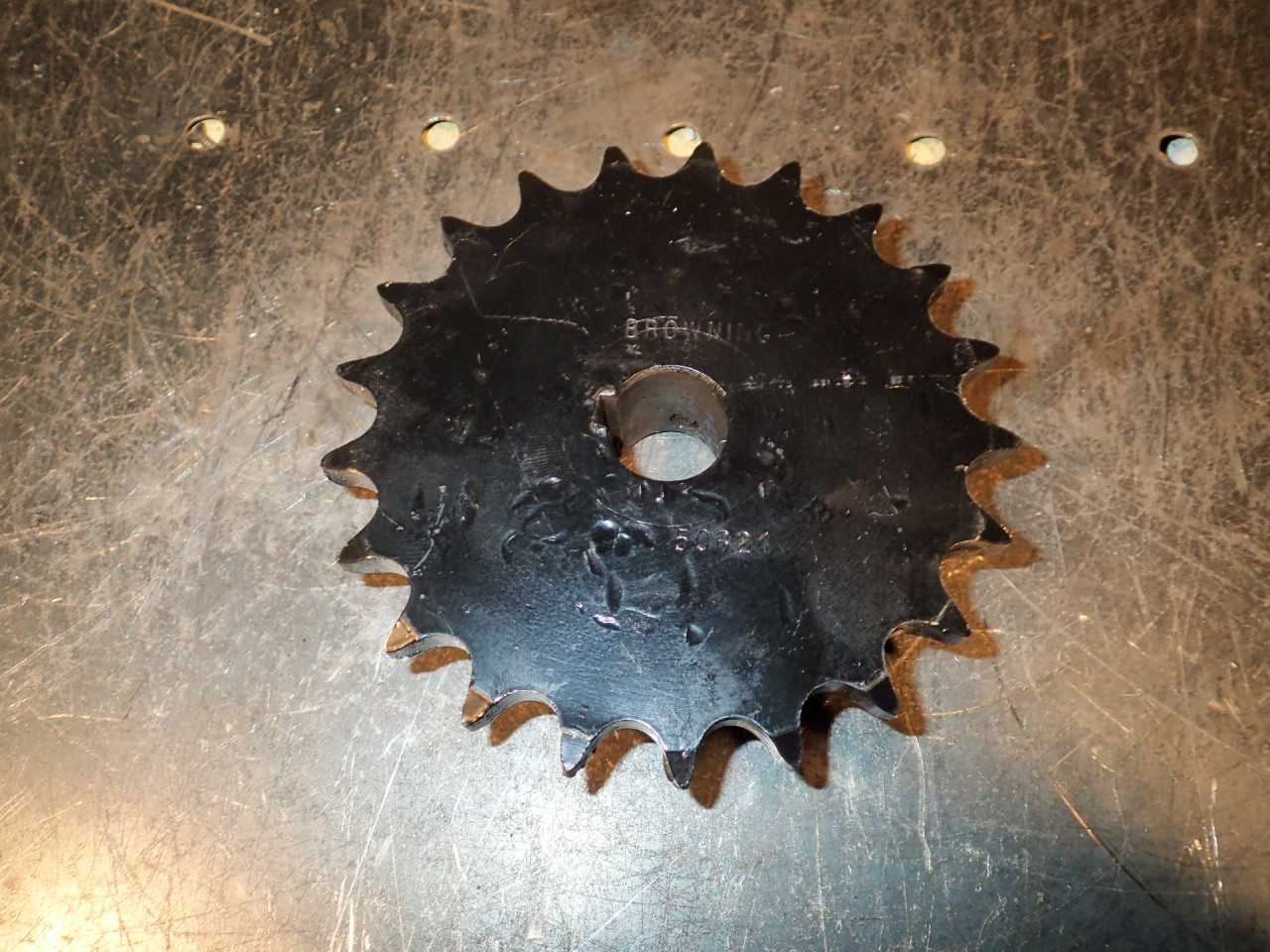 Browning 50B21 #50 Steel Chain Sprocket: 21-Tooth, 4-1/2" OD, 3/4" Keyed Bore - ROLLER CHAIN