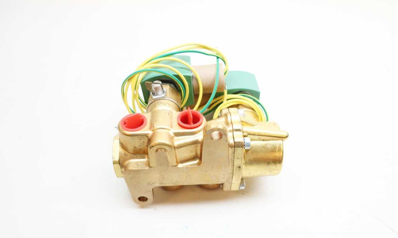 ASCO HT8344G082MO RED-HAT II 4-WAY 120V-AC 1/2IN NPT SOLENOID VALVE - SOLENOID VALVE