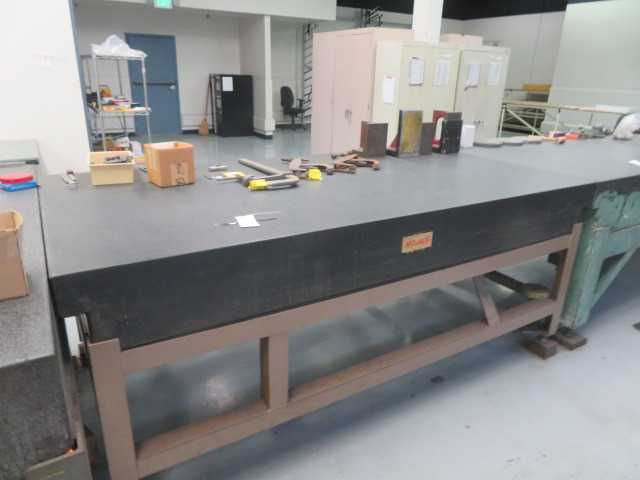 Mojave 48' X 96" X 10" Granite Surface Plate and Stand - MISCELLANEOUS