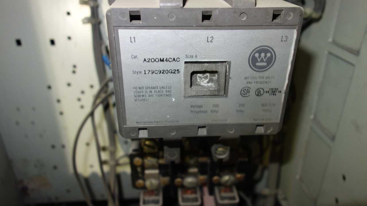 X6 VERTICAL SECTIONS OF WESTINGHOUSE MCC BUCKETS - MOTOR CONTROL CENTERS