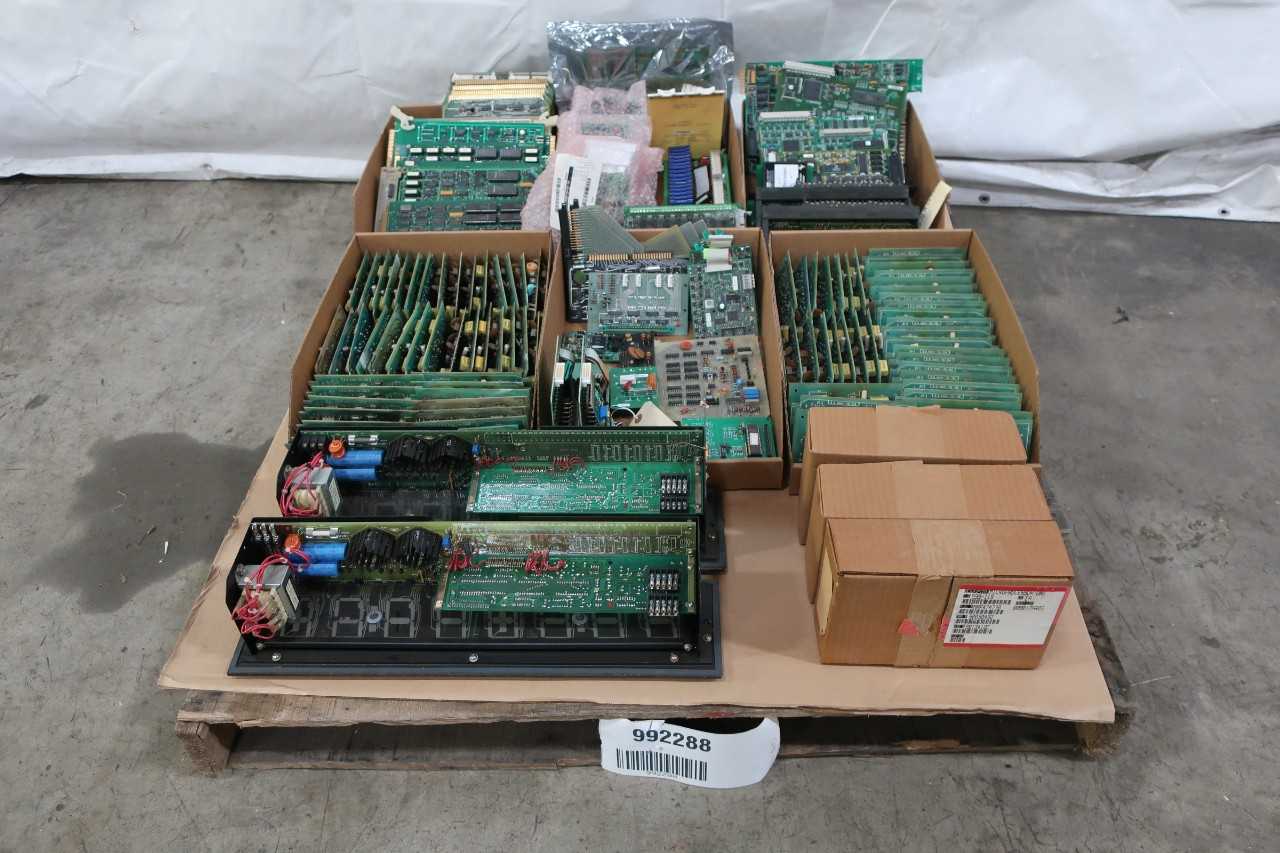 PALLET OF ASSORTED CIRCUIT BOARDS - AUTOMATION & CONTROLS