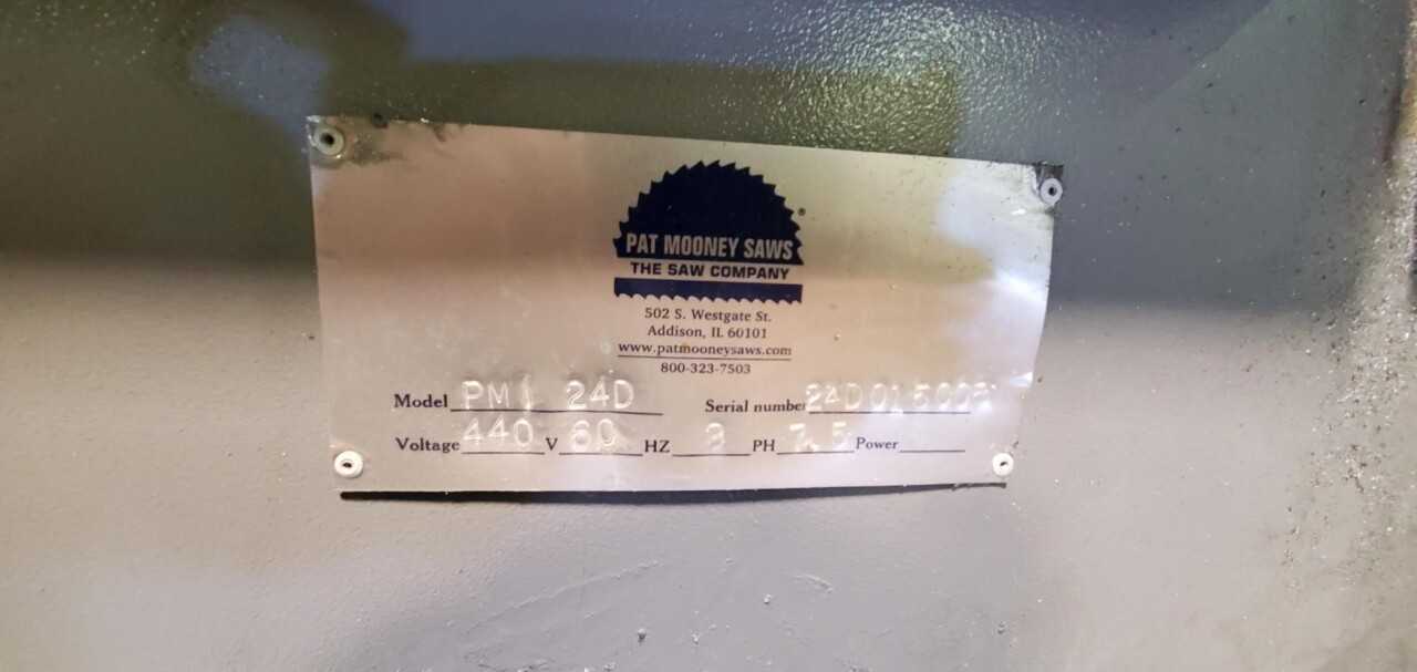 PAT Mooney Saws PM1 24D Saw Machine - ELECTRIC POWER TOOLS