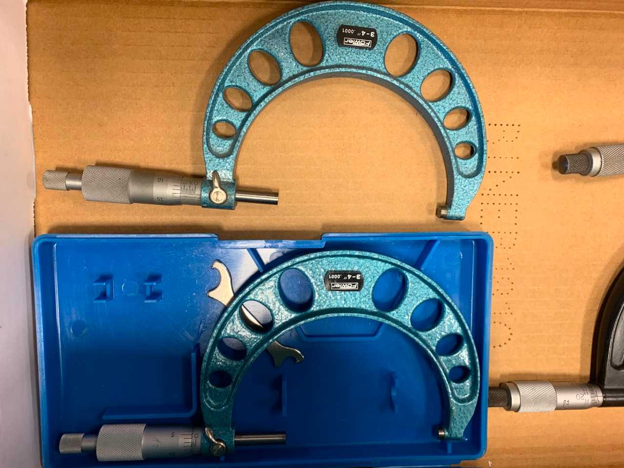 Starrett Blade/Fowler Outside Micrometers - ELECTRIC POWER TOOLS