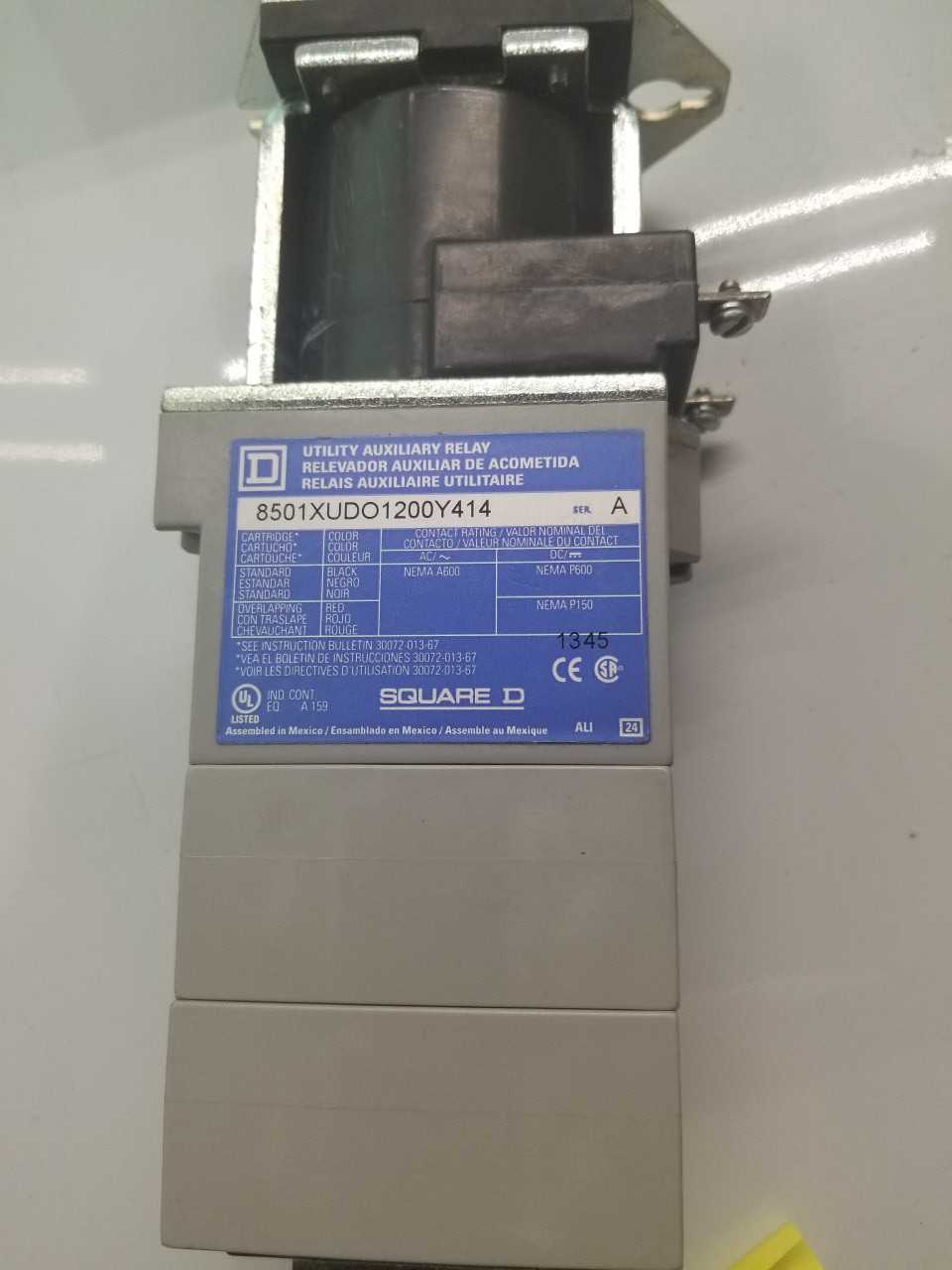 SCHNEIDER ELECTRIC - 8501XO1200V02 (QTY 3) - ELECTRICAL COMPONENTS