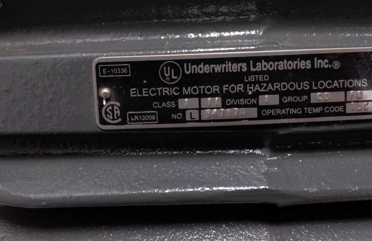 US MOTORS X20E1B AC MOTOR 256T 3PH 20HP 3535RPM 230/460V-AC - ELECTRIC MOTORS