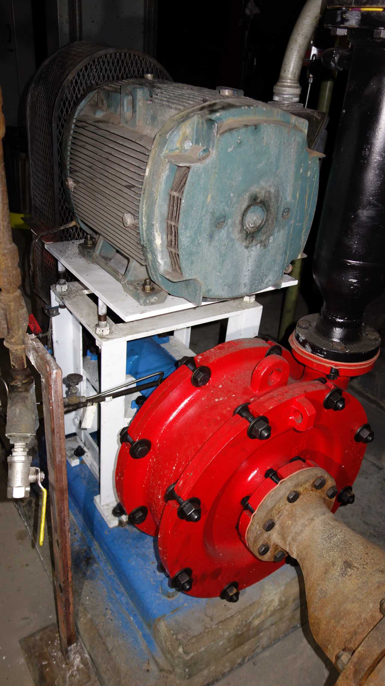 LOT OF 2 INGERSOLL RAND 100 M1R PUMPS 3X4 50HP MOTOR - ELECTRIC MOTORS