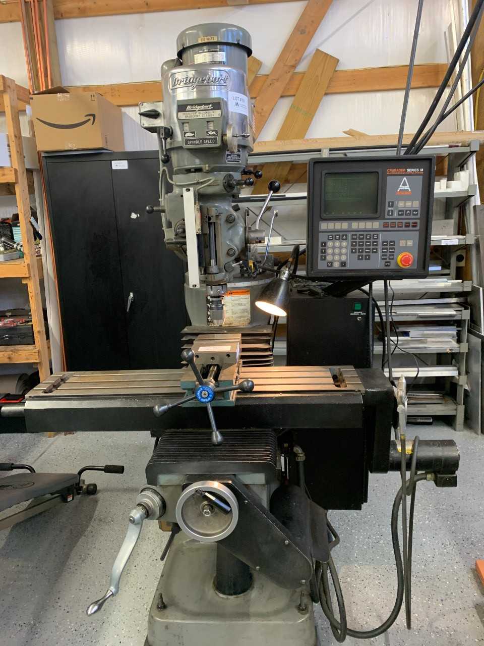Bridgeport Vertical Mill (Kurt Vise Separate) - MILLING MACHINES