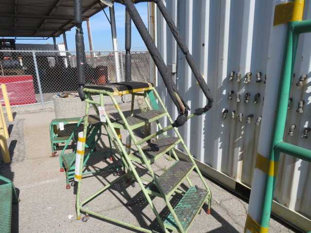 Steel Ladder on wheels - MISCELLANEOUS