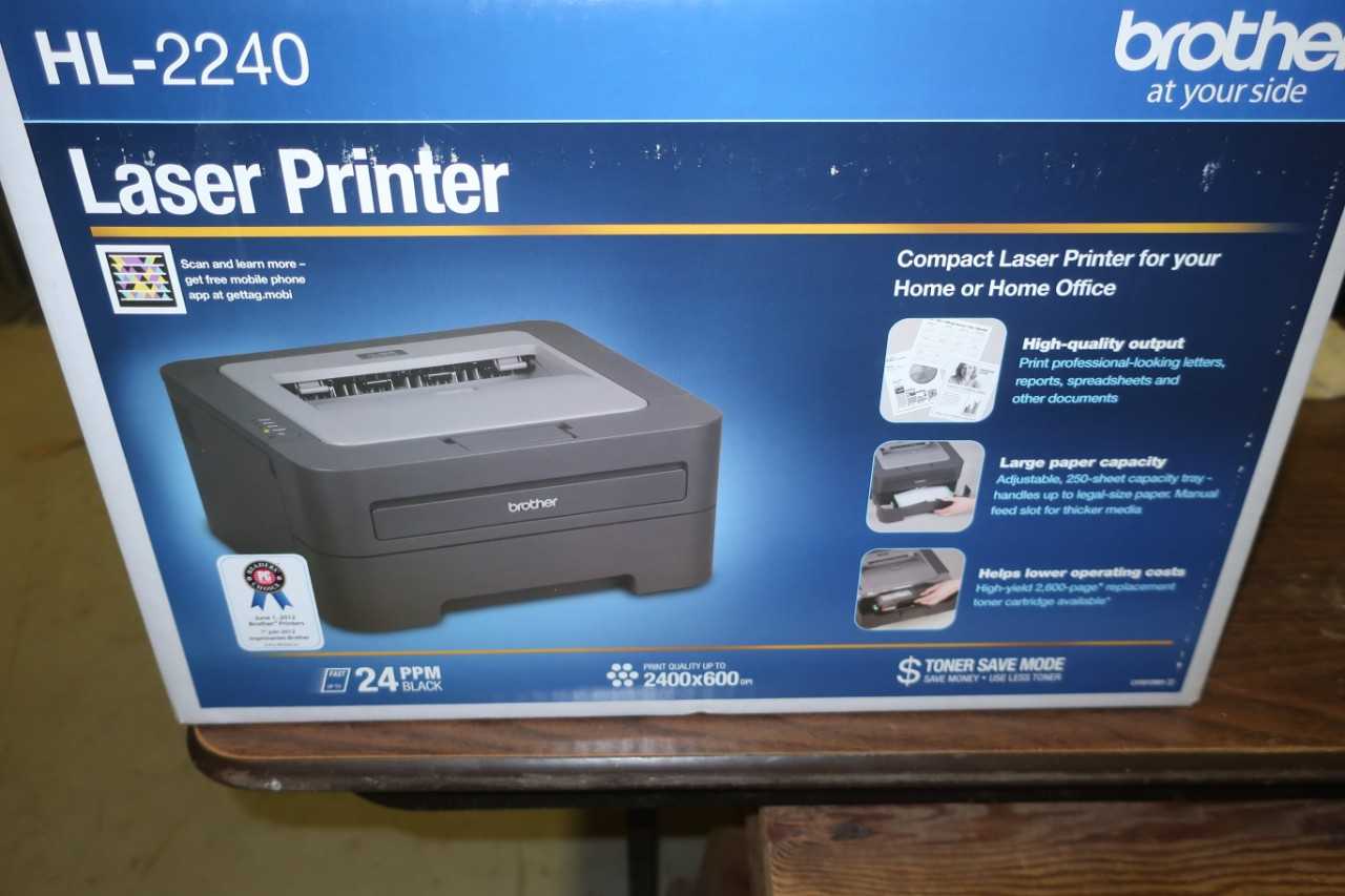 LOT OF 4 ASSORTED PRINTERS - PACKAGING