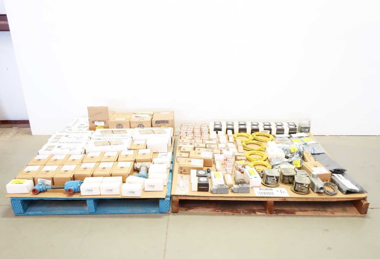 2 PALLETS OF ASSORTED AUTOMATION AND CONTROLS - INDUSTRIAL PARTS