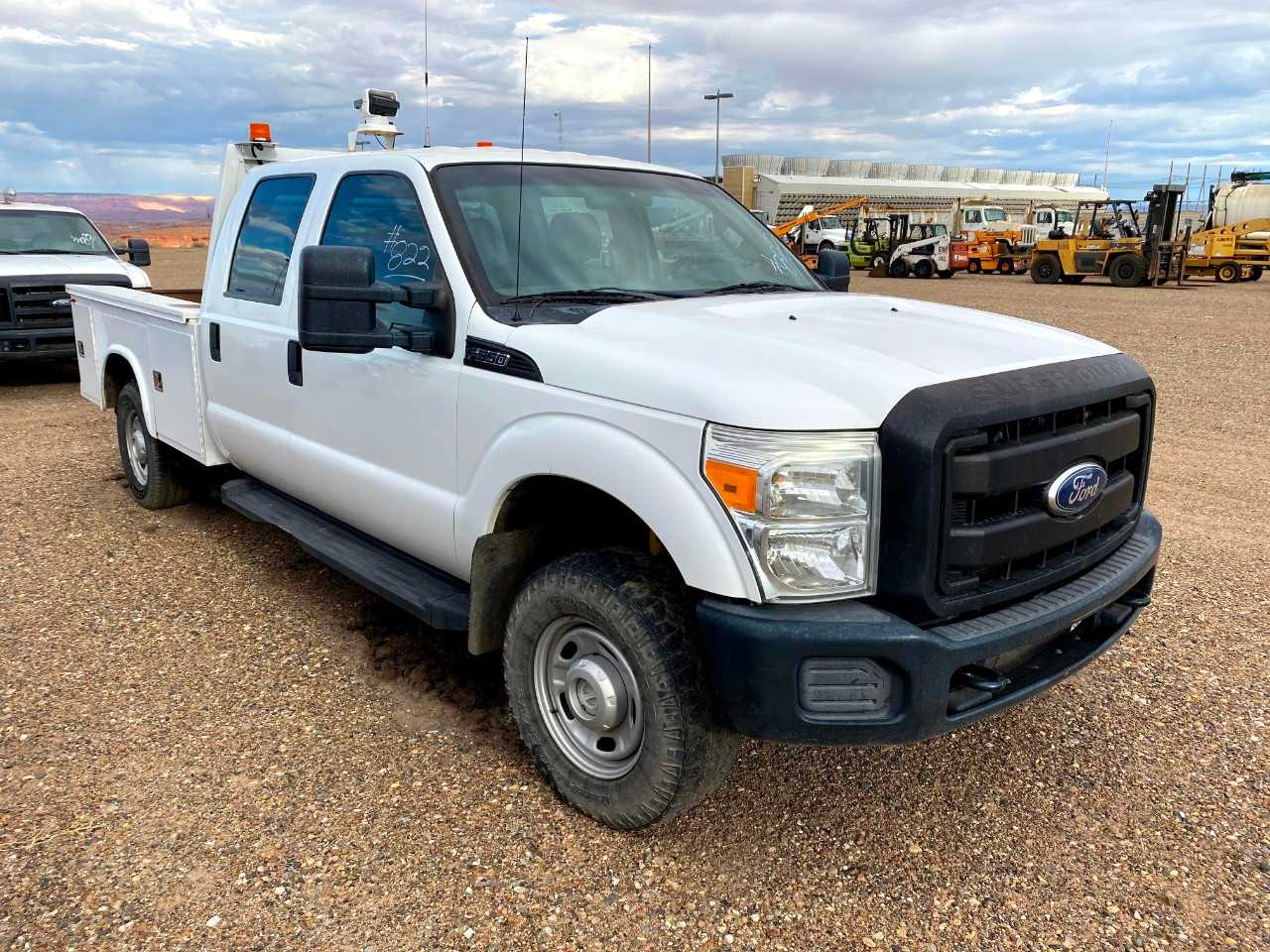 2011 Ford F-350 Super-Duty 4X4 Crew Cab Pickup Truck - HYDRO EXCAVATOR TRUCKS