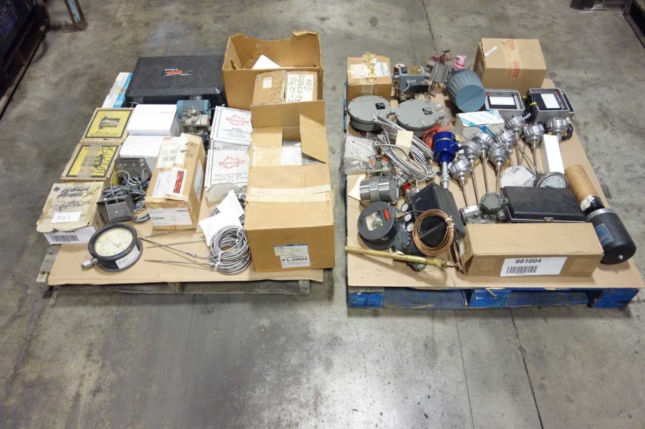 2 PALLETS OF ASSORTED INSTRUMENTATION - INSTRUMENTATION