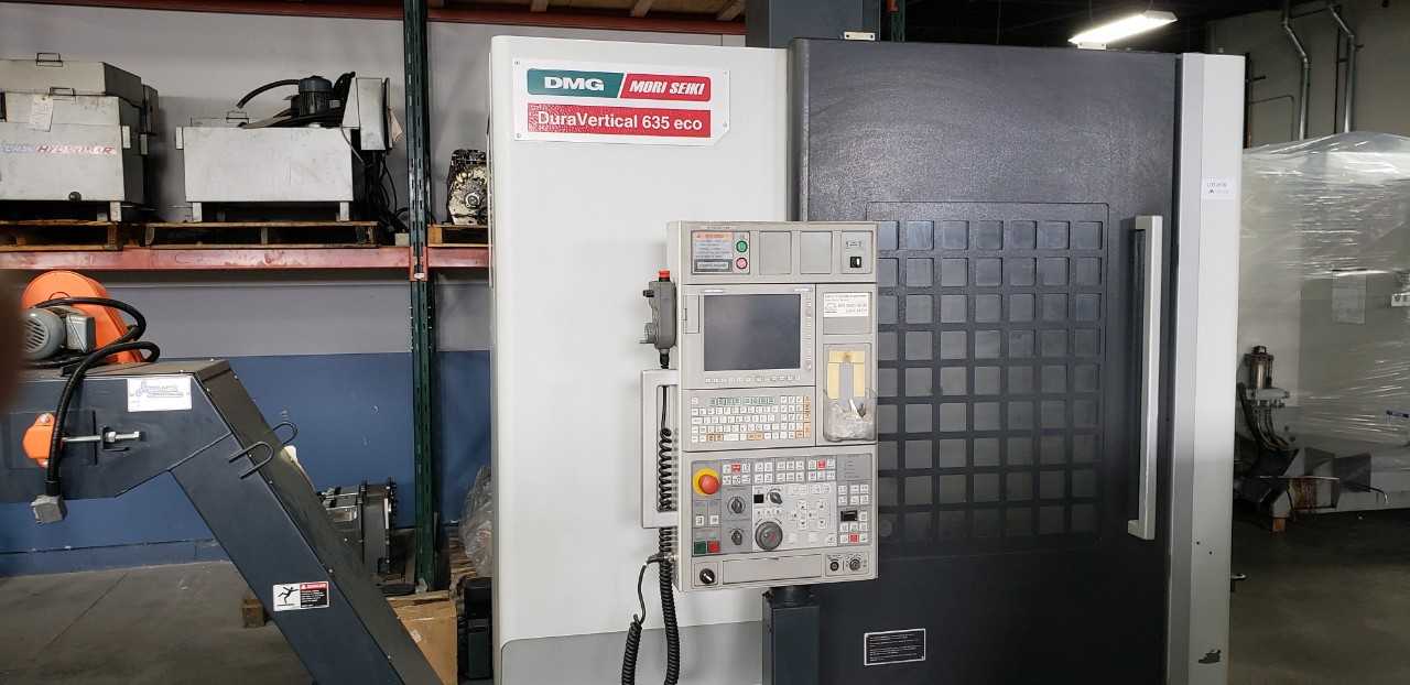 2012 DMG Mori Dura Vertical 635 Eco Vertical Machining Center - VERTICAL MACHINING CENTERS 2012 DMG Mori Dura Vertical 635 Eco Vertical Machining Center - VERTICAL MACHINING CENTERS