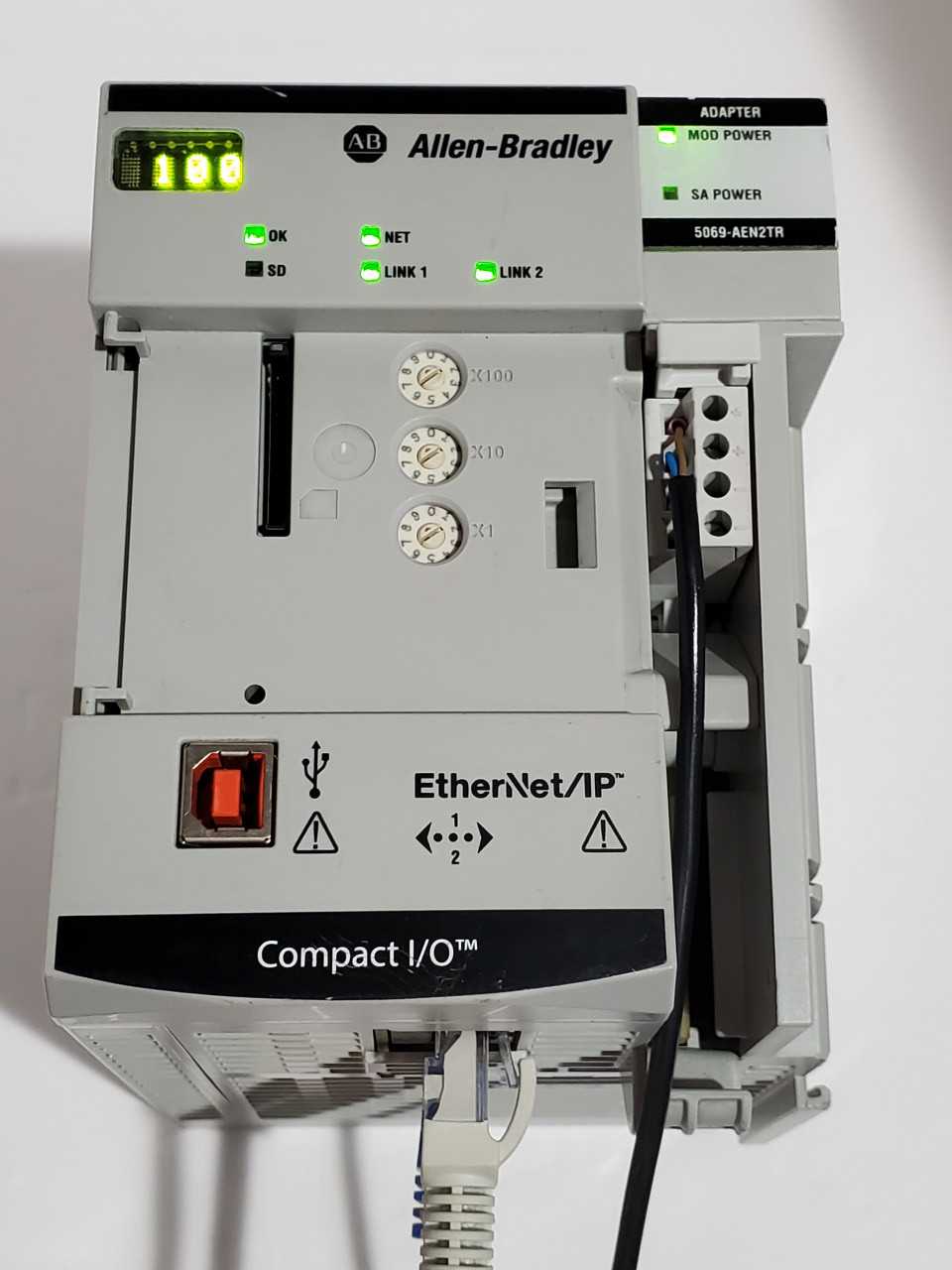 Allen Bradley CompactLogix 5069-AEN2TR - AUTOMATION & CONTROLS Allen Bradley CompactLogix 5069-AEN2TR - AUTOMATION & CONTROLS