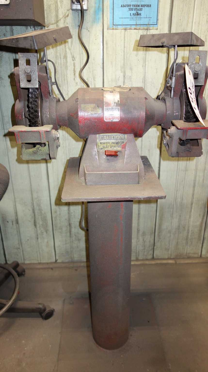 MILWAUKEE 5091 1HP BENCH GRINDER - ELECTRIC POWER TOOLS