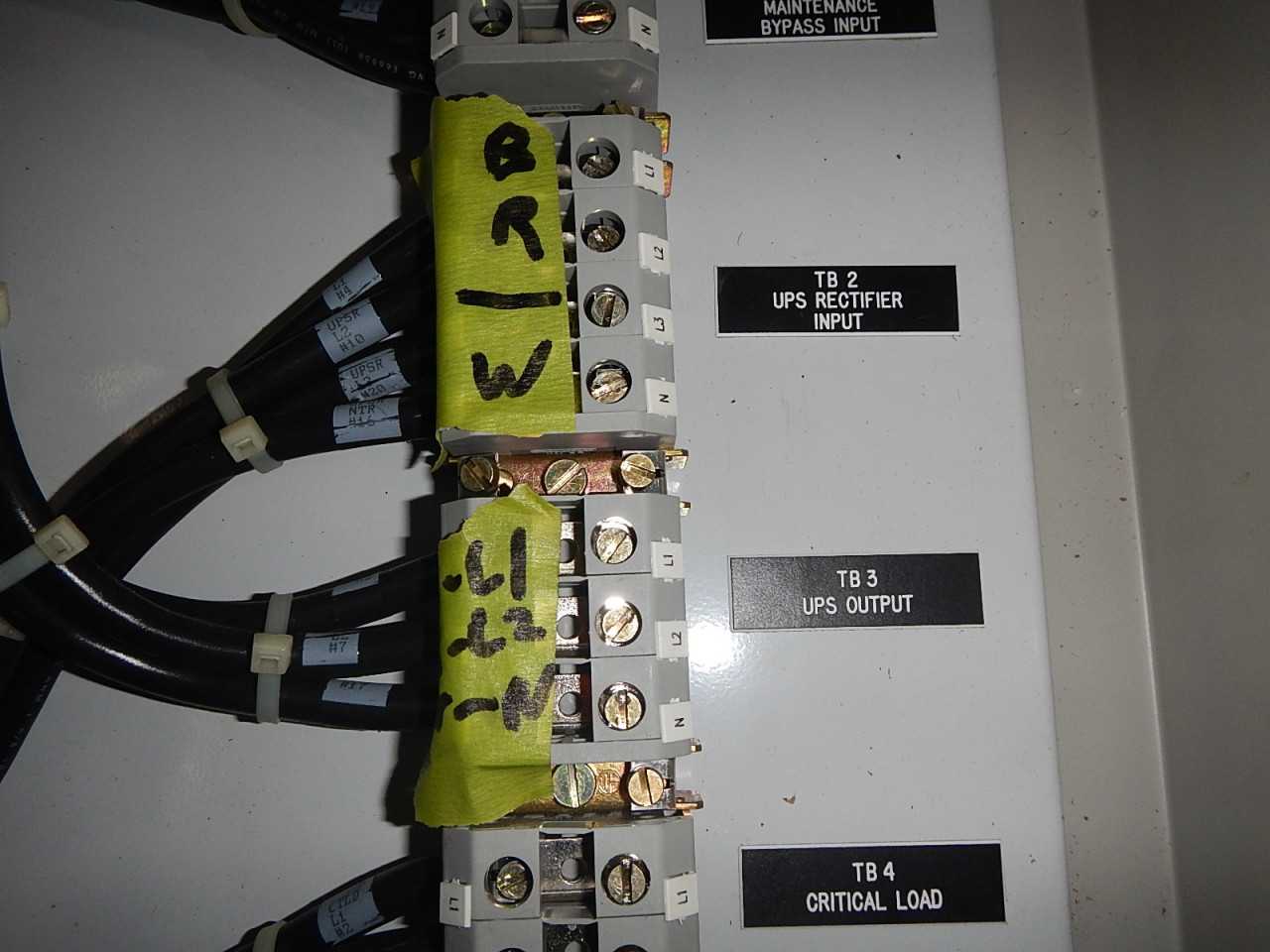 8 KVA Liebert Rotary Maintenance Bypass - MISCELLANEOUS