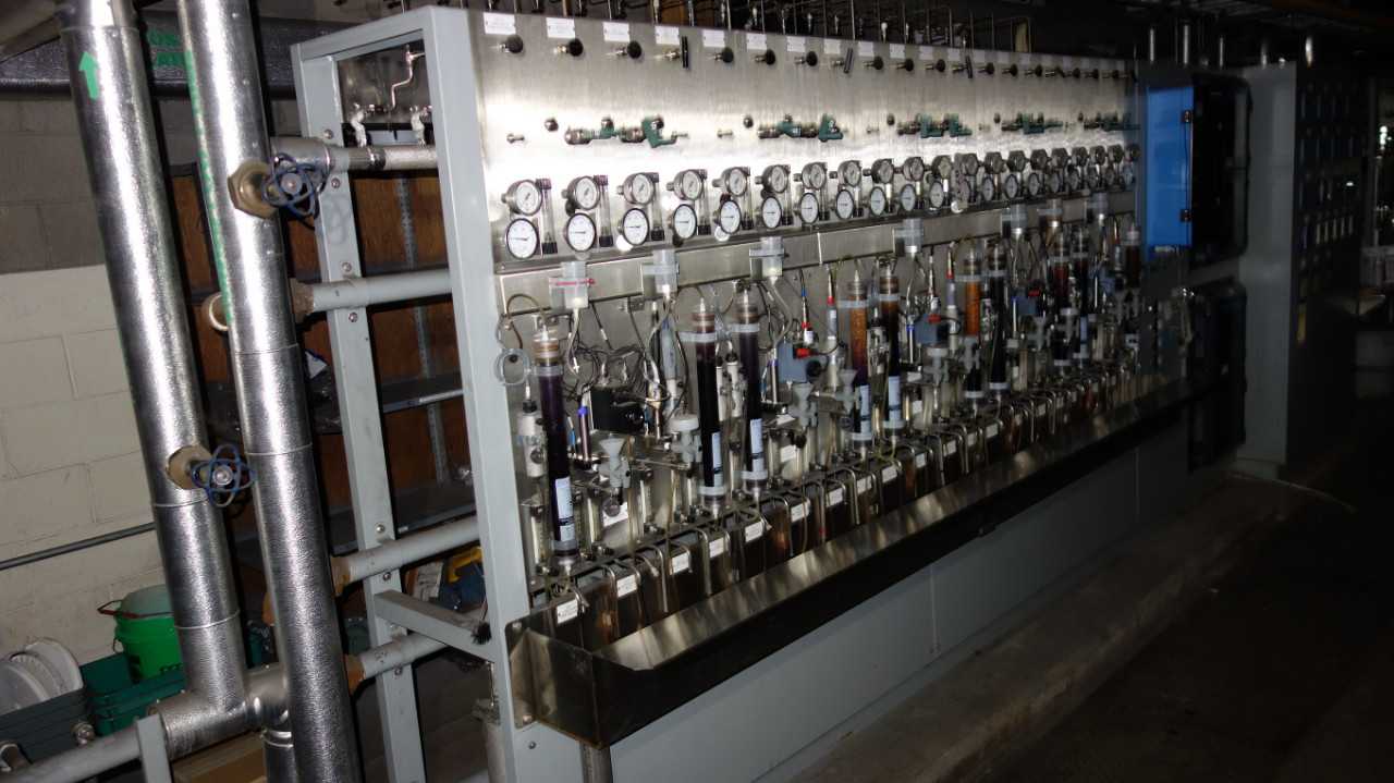 PANEL OF SENTRY SAMPLE COOLERS, INSTRUMENTATION - INSTRUMENTATION