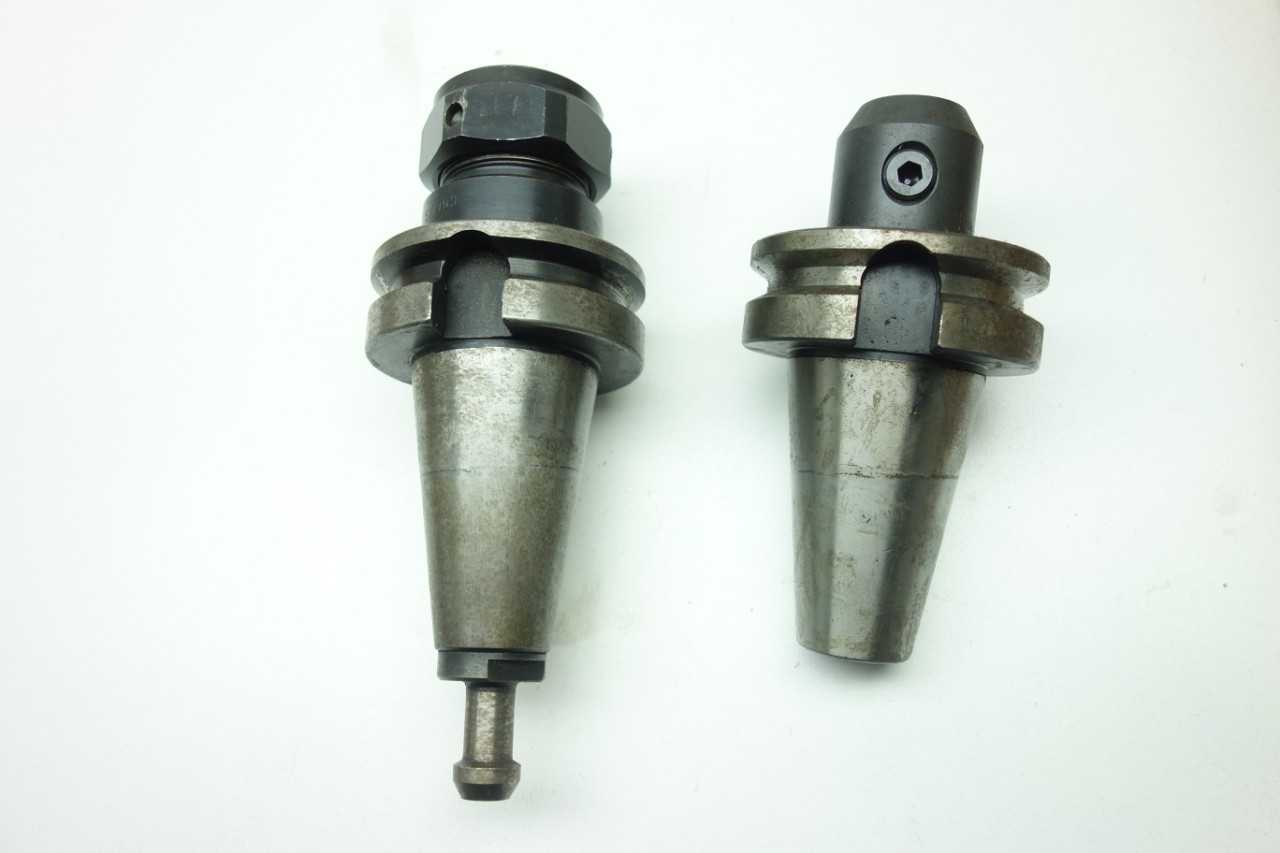 LOT OF ASSORTED CAT45 TOOL HOLDERS - LYNDEX - ELECTRIC POWER TOOLS