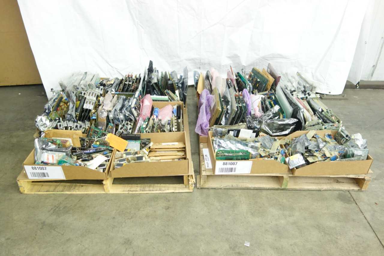 2 PALLETS OF ASSORTED PCB CIRCUIT BOARDS - AUTOMATION & CONTROLS