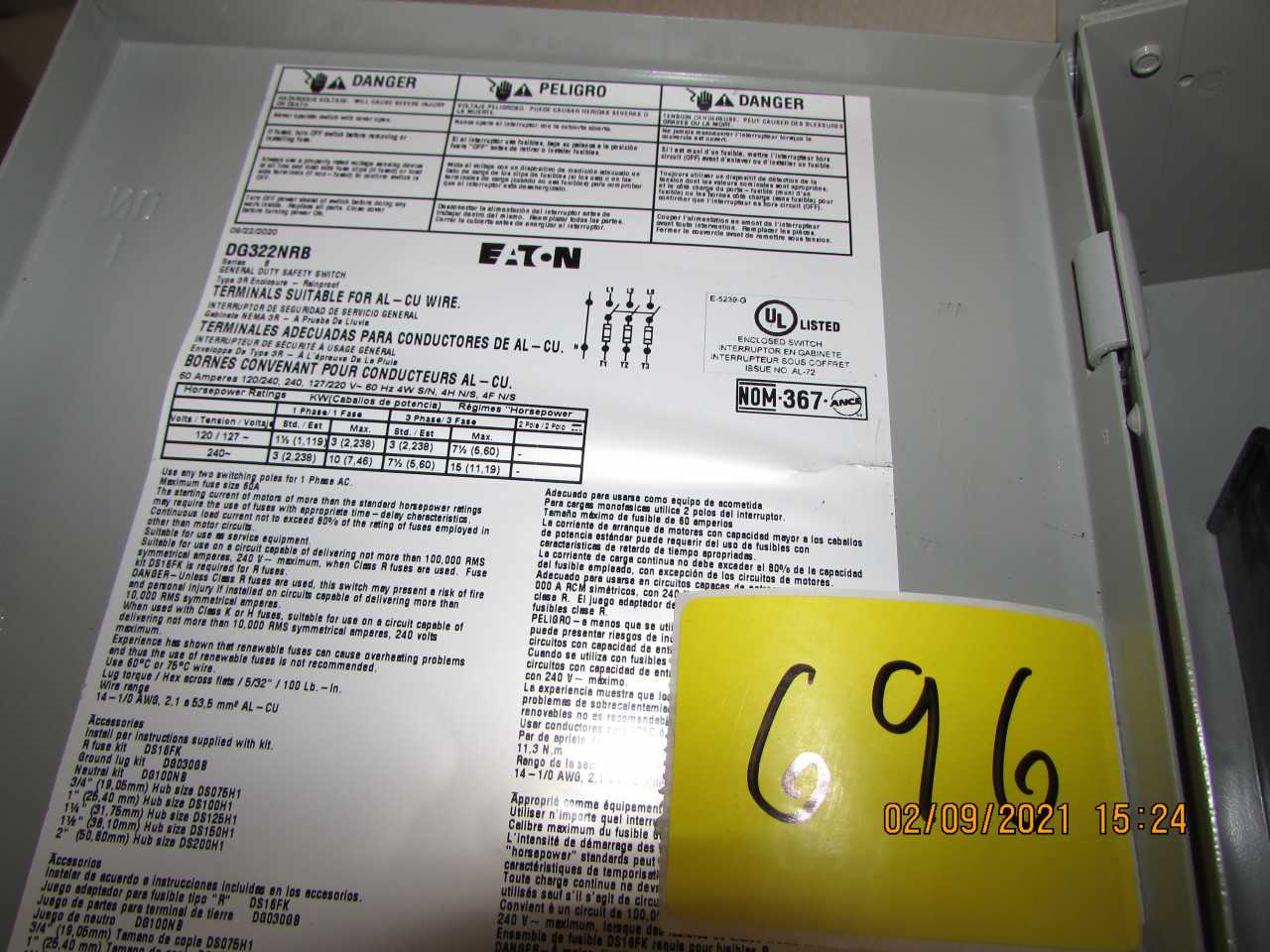 Eaton Safety Switches - SAFETY EQUIPMENT