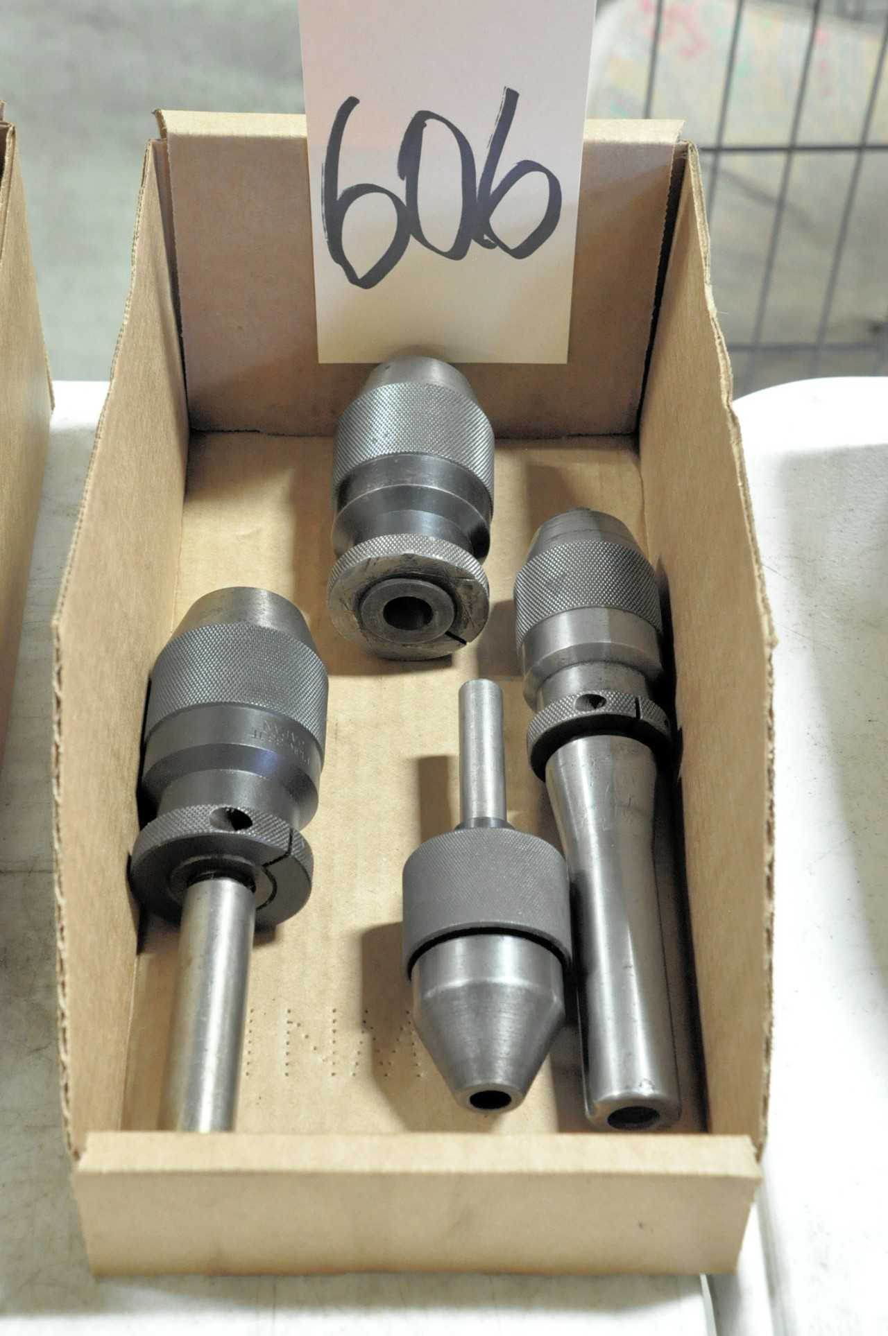 5 Various Drill Chucks in 1 Box - ELECTRIC POWER TOOLS