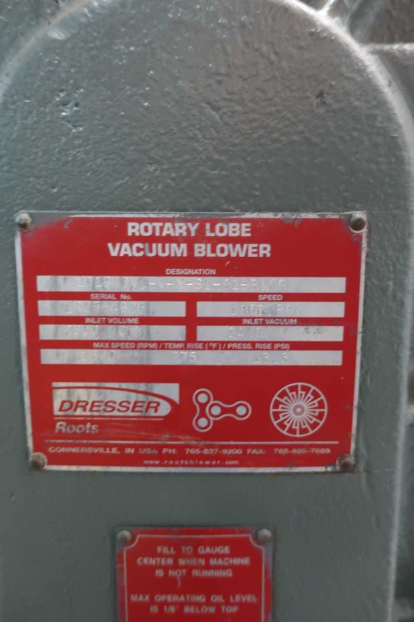 ROOTS 1016 DVJ-V-Y-SL-91-BLOG VACUUM ROTARY LOBE BLOWER - ROTARY LOBE BLOWER