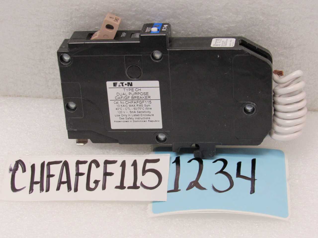 Eaton Circuit Breakers - CIRCUIT BREAKERS