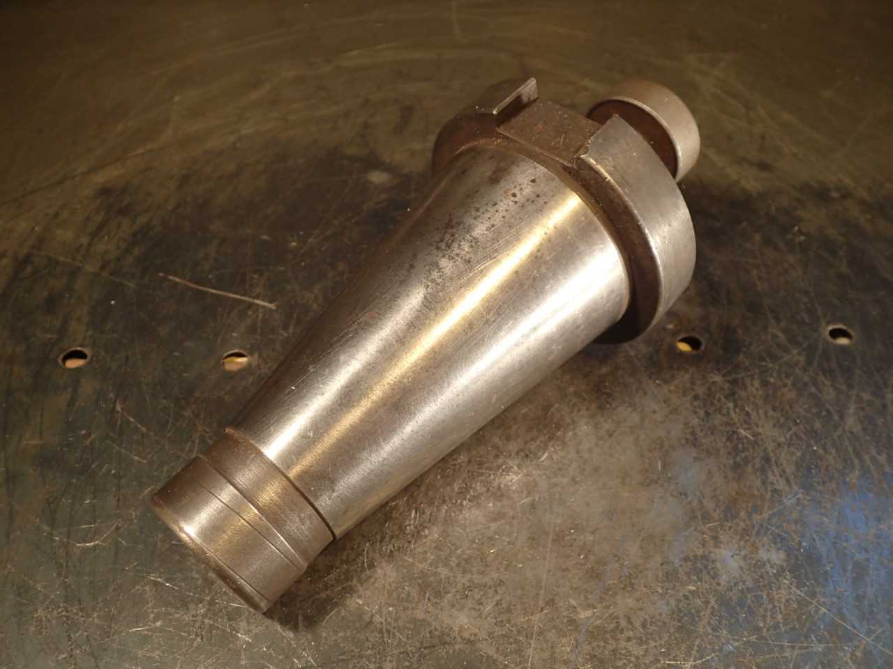 Weldon CSN-4 1-1/4" Shell Mill Arbor: 3/4" Projection, NMTB-50 Taper Shank, USA - END MILLS