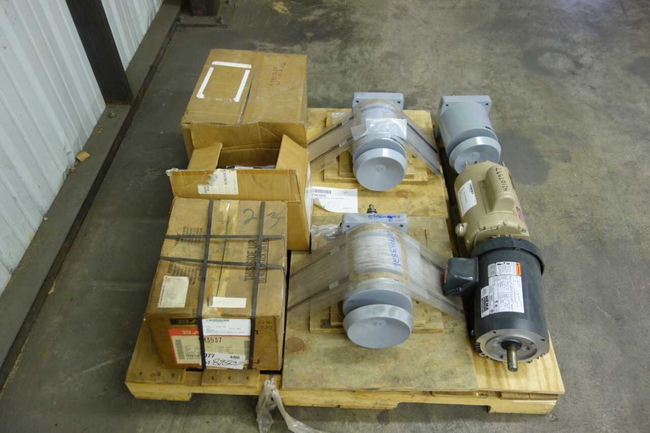 PALLET OF ASSORTED AC MOTORS - ELECTRIC MOTORS