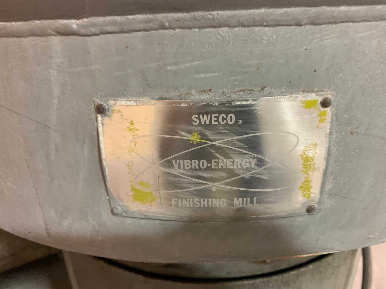Sweco Vibratory Bowl - VIBRATORY FINISHING MACHINES