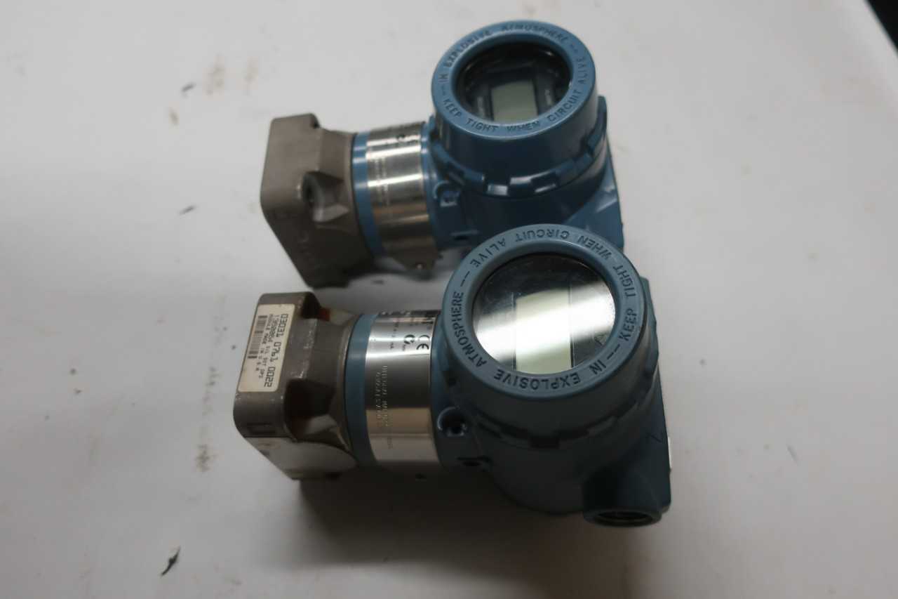LOT OF 2 ROSEMOUNT 3626 PRESSURE TRANSMITTER - INSTRUMENTATION