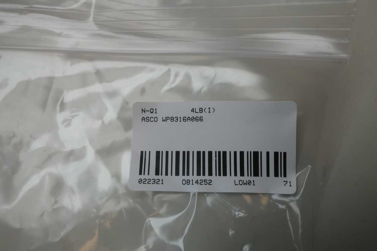 ASCO WP8316A066 RED-HAT 120V-AC 1/2IN NPT SOLENOID VALVE - SOLENOID VALVE